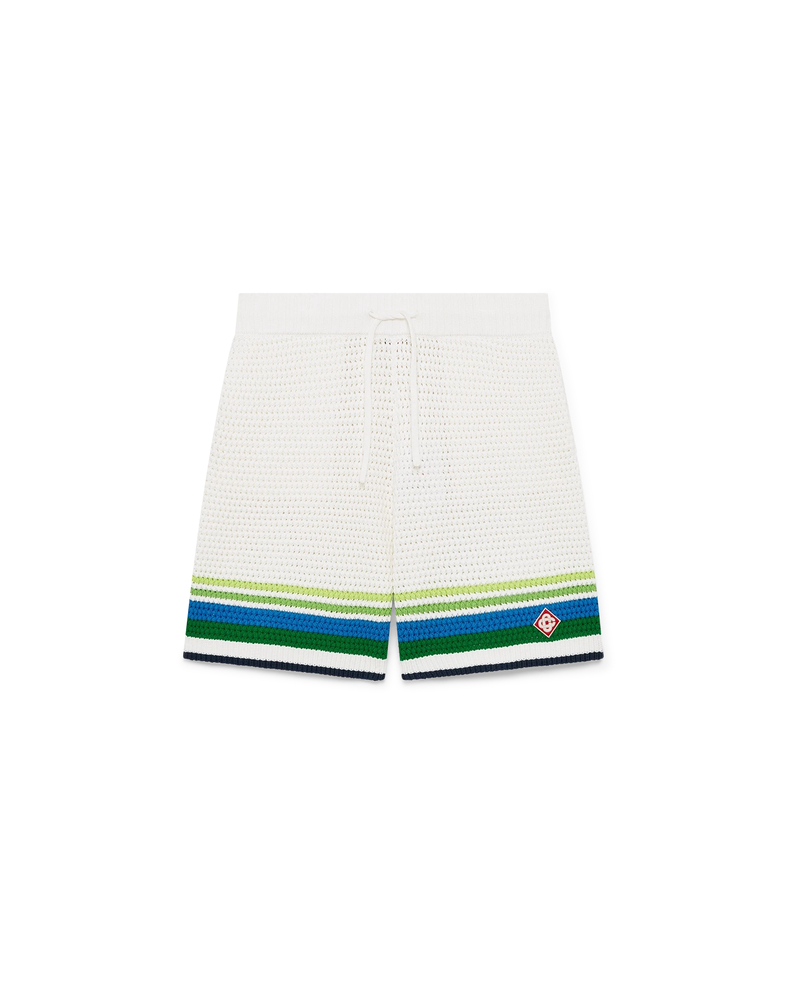 Stripe Knitted Shorts