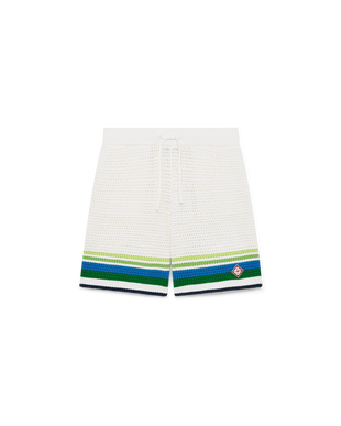 Stripe Knitted Shorts