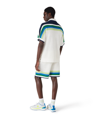 Stripe Knitted Shorts