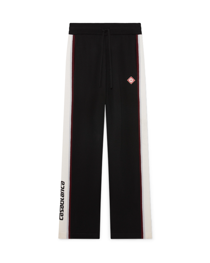 Stripe Merino Knit Trousers