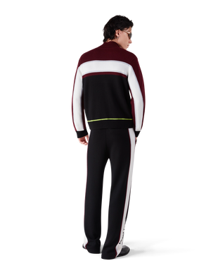 Stripe Merino Knit Trousers