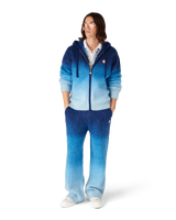 Gradient Mohair Hooded Sweatshirt