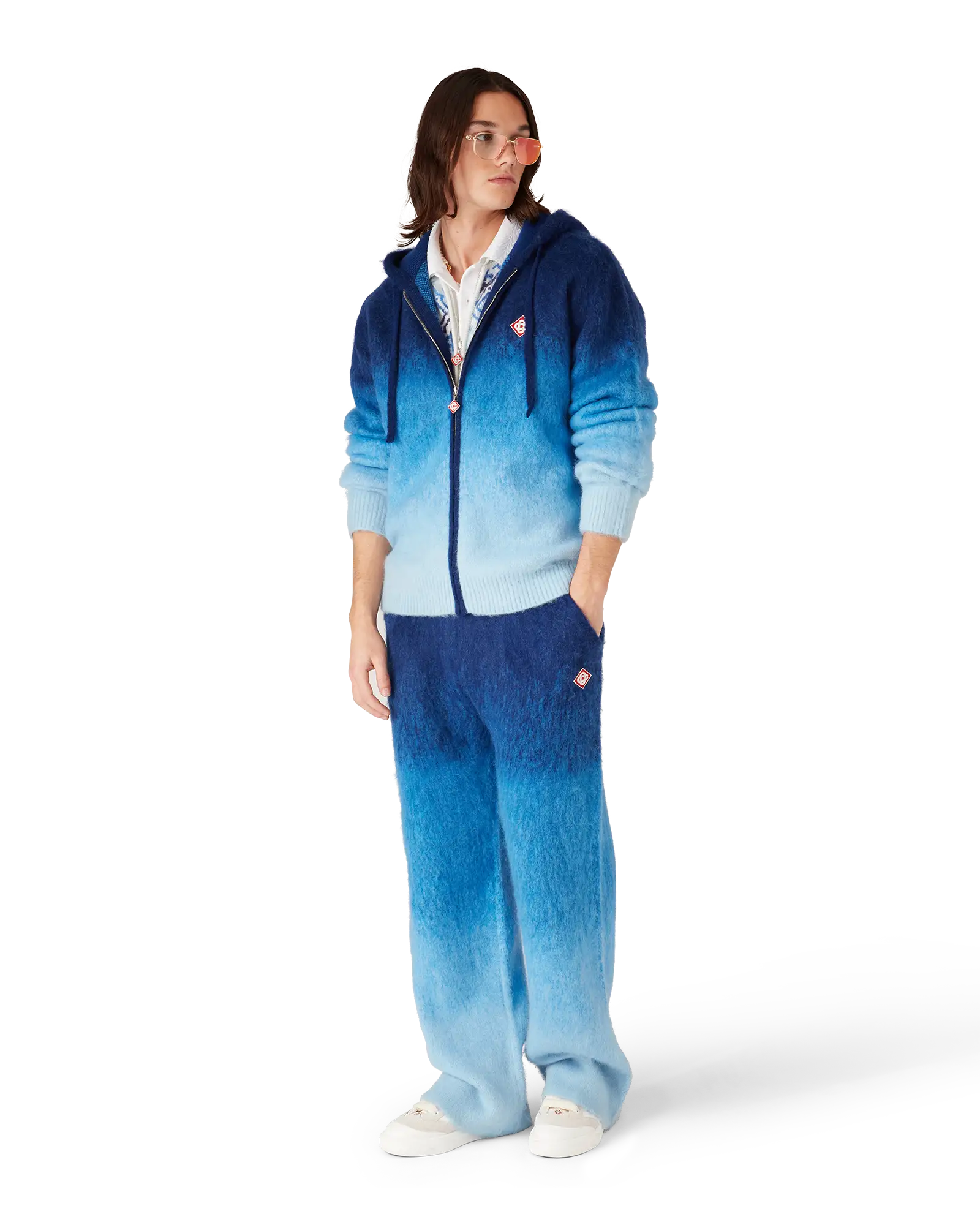 Gradient Mohair Trousers