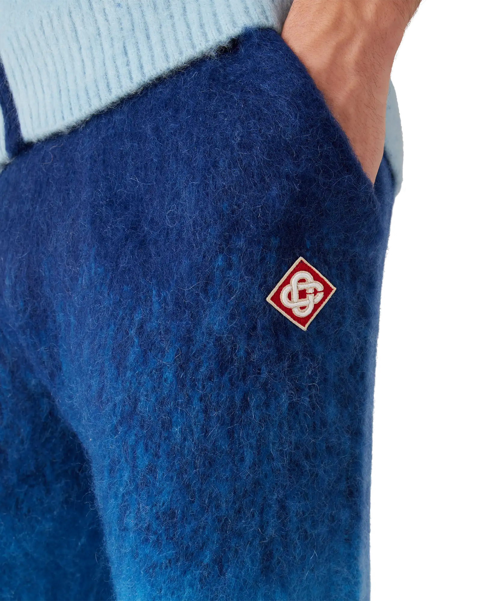 Gradient Mohair Trousers