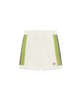 Short en crochet à rayures