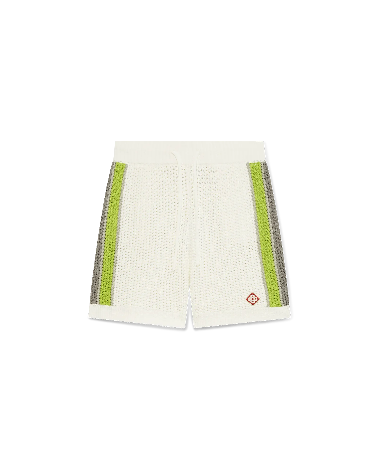 Stripe Crochet Shorts