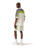 Short en crochet à rayures