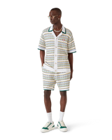 Tuck Stitch Short Sleeve Shirt