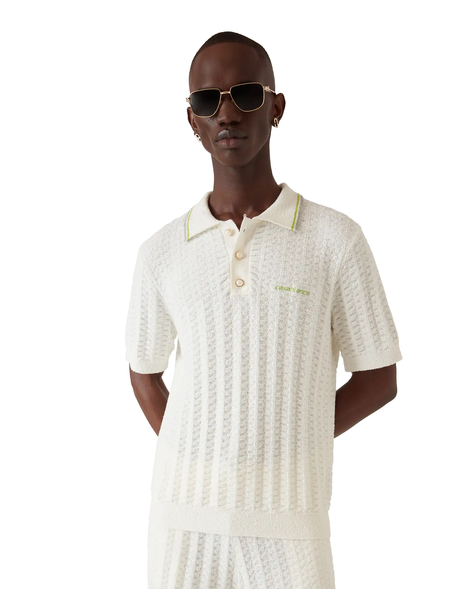 Tennis Boucle Polo Shirt