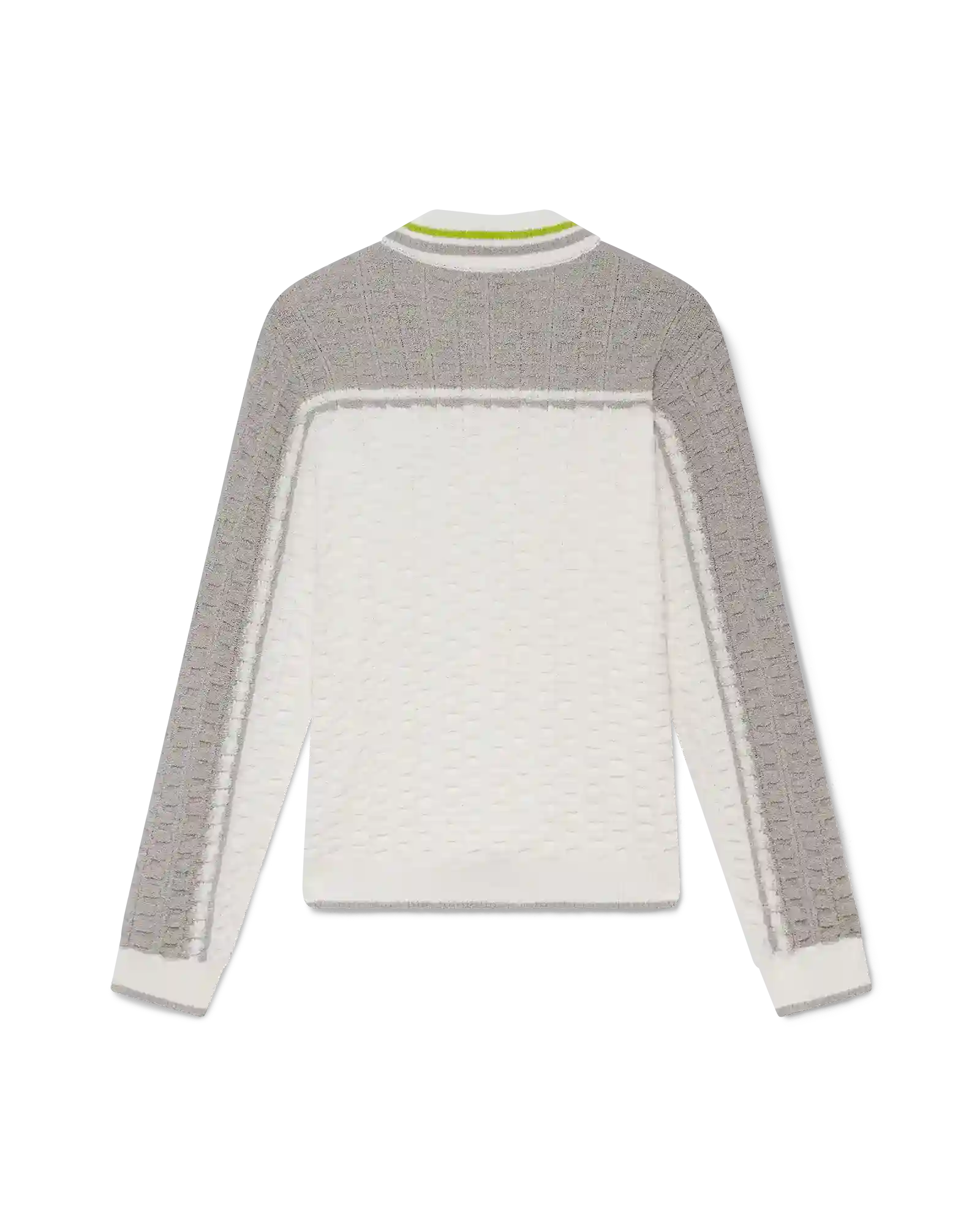 Tennis Boucle Long Sleeve Polo Shirt