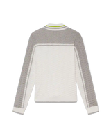 Tennis Boucle Long Sleeve Polo Shirt