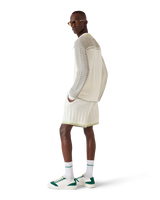 Tennis Boucle Long Sleeve Polo Shirt