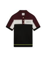 Stripe Merino Knit Polo