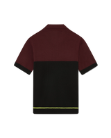 Stripe Merino Knit Polo