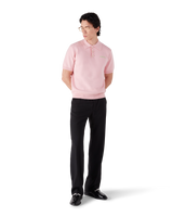 Double Face Short Sleeve Polo Shirt