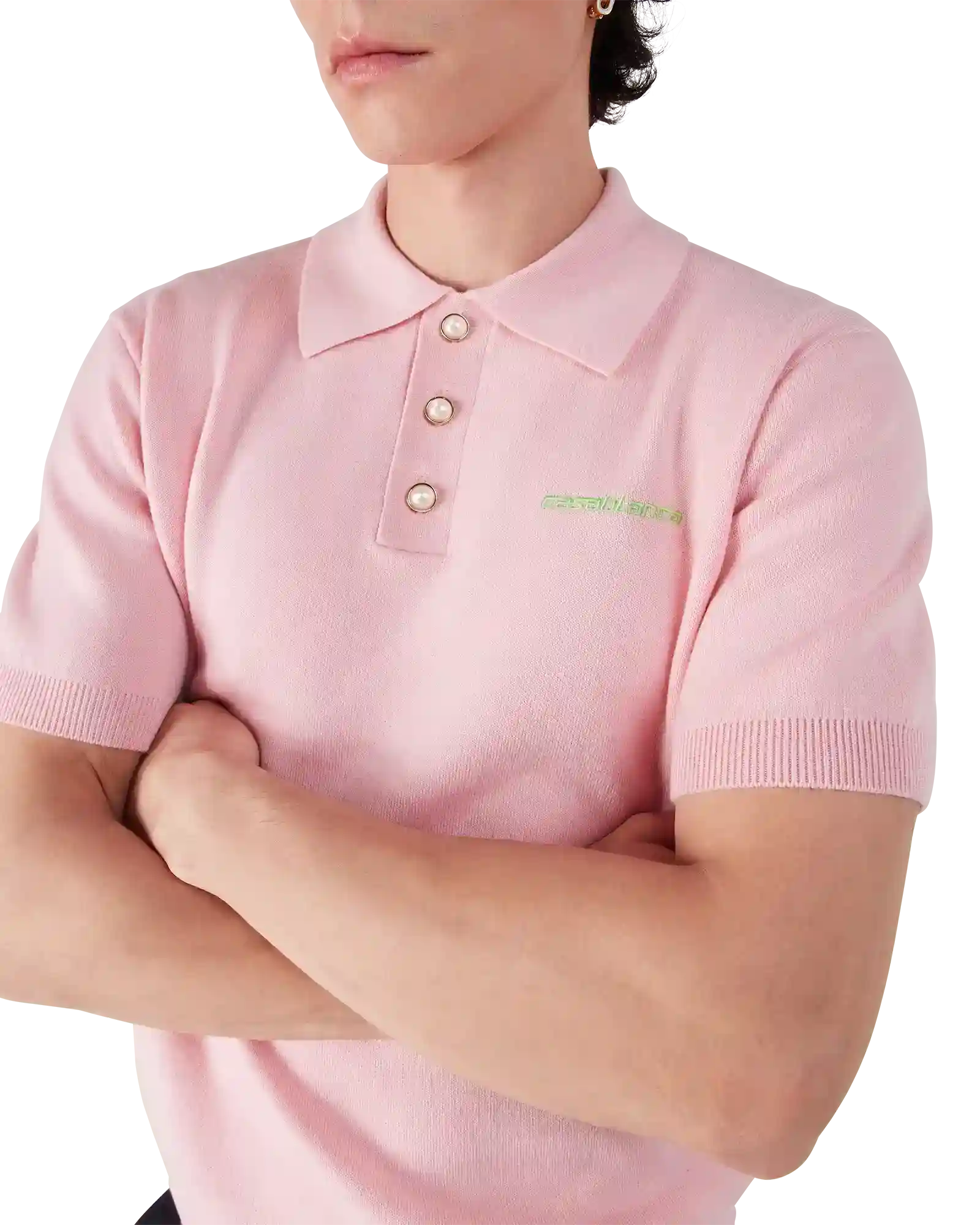 Double Face Short Sleeve Polo Shirt