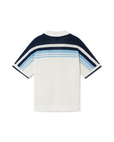 Chemise de tennis à manches courtes en crochet de coton