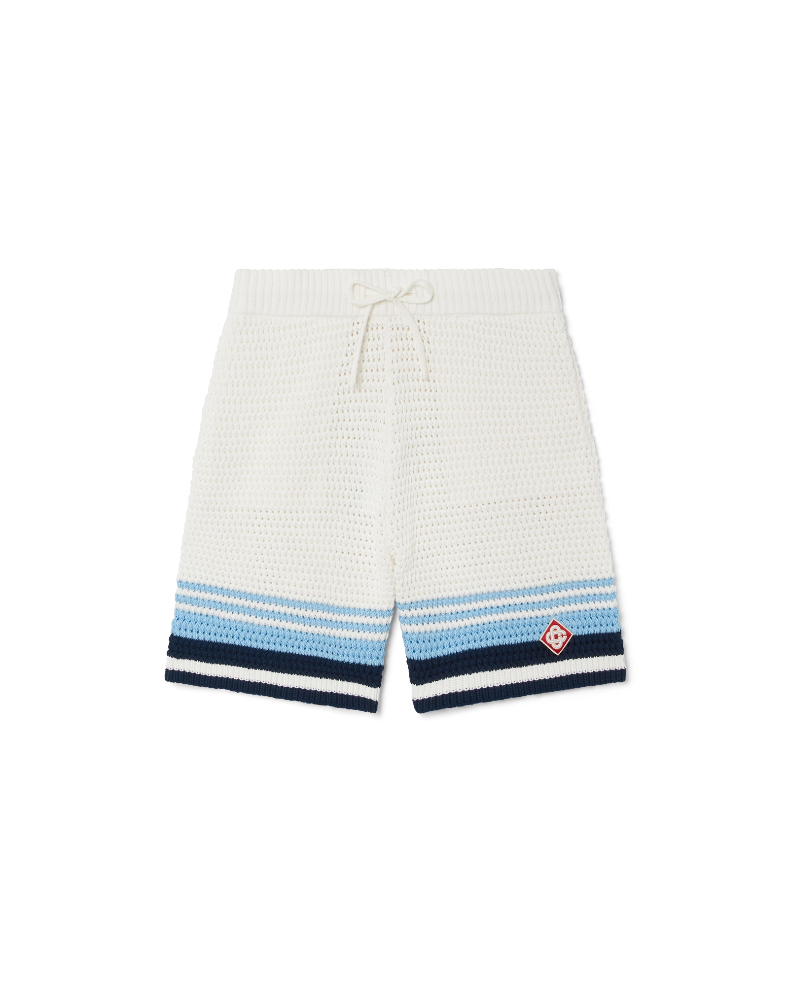 Tennis Cotton Crochet Shorts