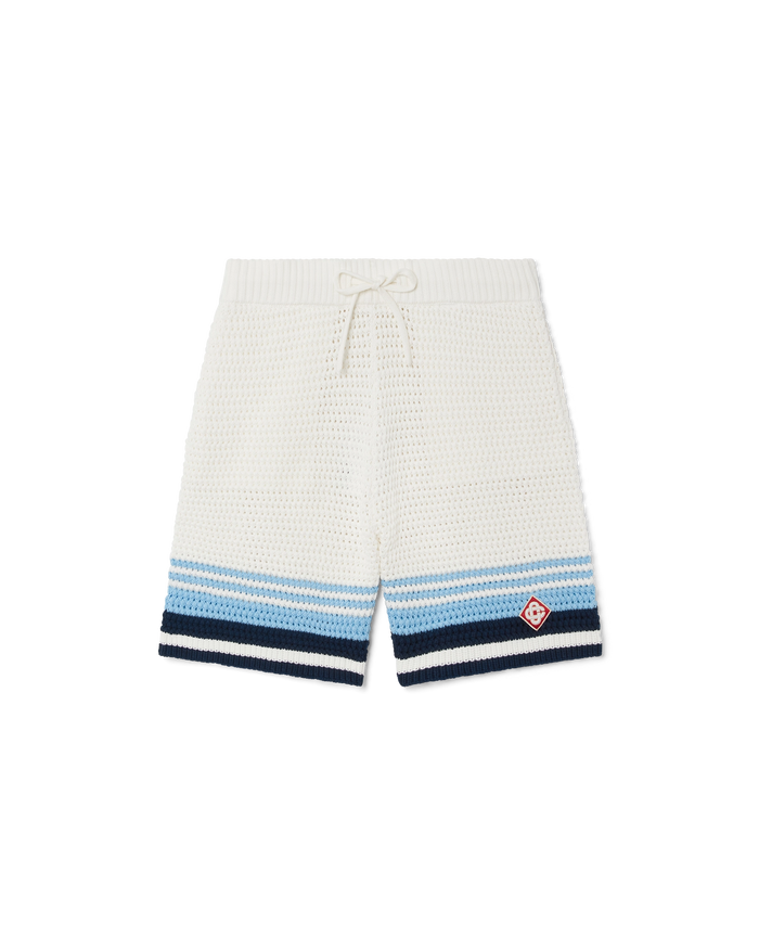 Short de tennis en crochet de coton
