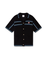 Tennis Cotton Crochet Short Sleeve Shirt