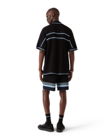 Tennis Cotton Crochet Short Sleeve Shirt