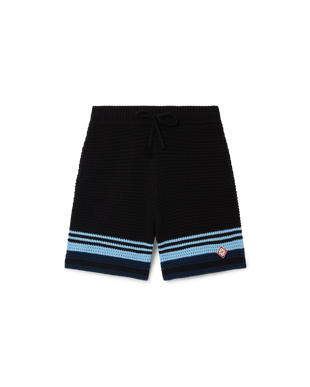 Tennis Cotton Crochet Shorts
