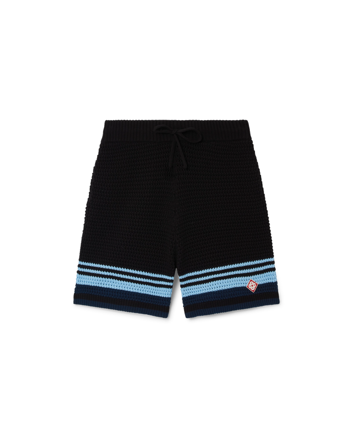 Tennis Cotton Crochet Shorts