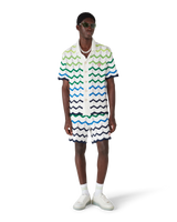 Wave Short Sleeve Knitted Shirt