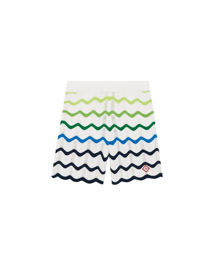 Wave Knitted Shorts