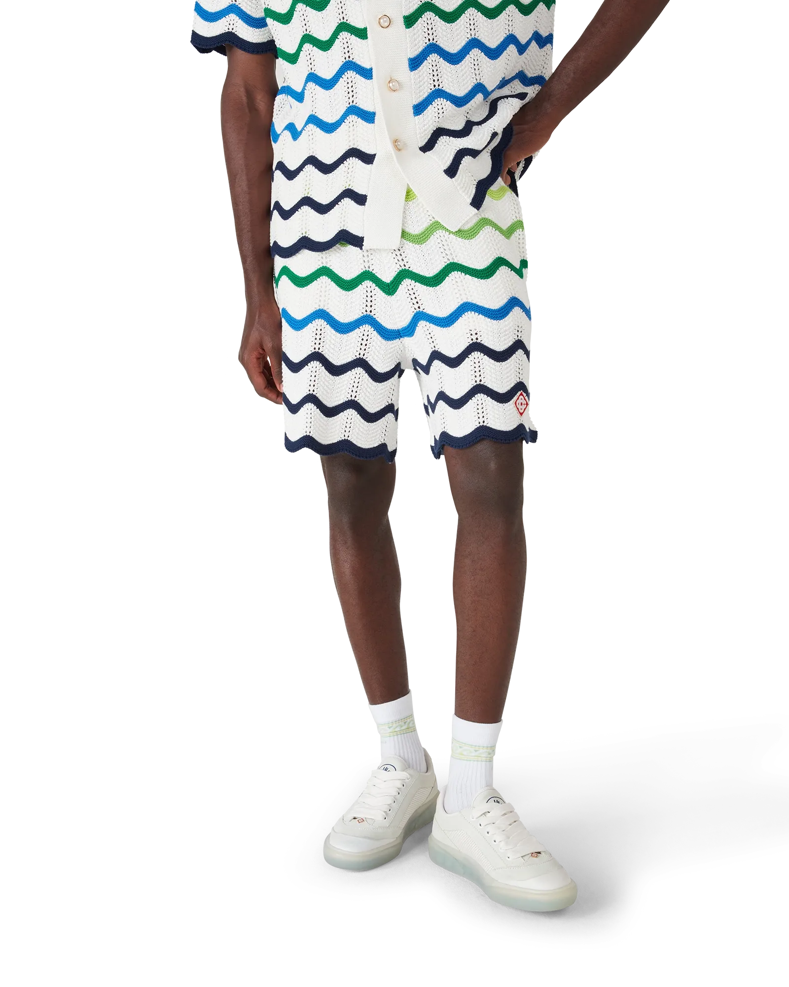 Wave Knitted Shorts