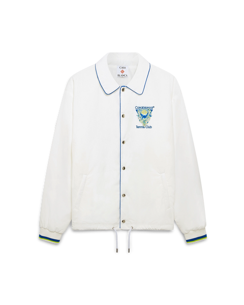 Tennis Club Icon Coach Jacket – Casablanca