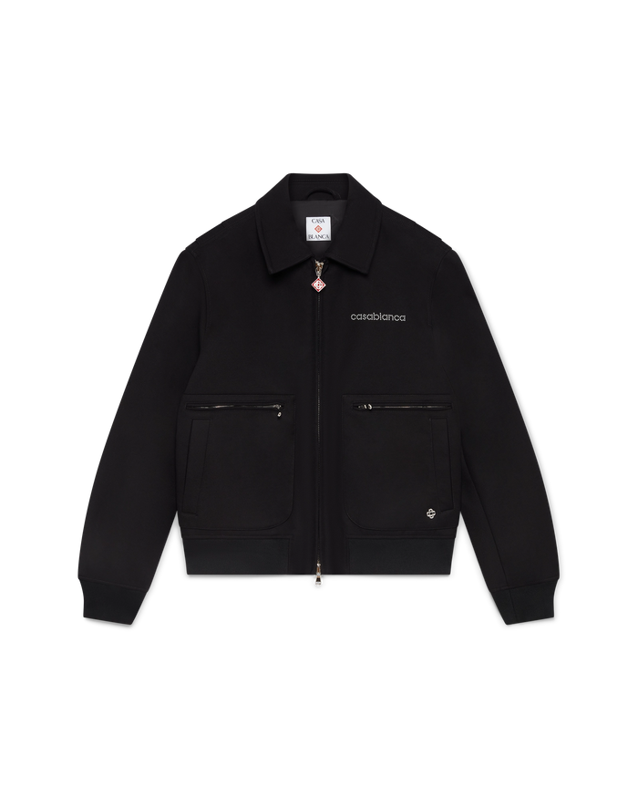 Black Wool Blouson – Casablanca