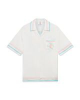 Dance Joy Short Sleeve Silk Shirt