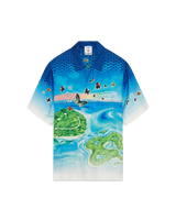 Beyond Destiny Short Sleeve Silk Shirt