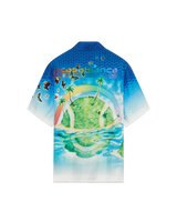 Beyond Destiny Short Sleeve Silk Shirt