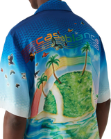 Beyond Destiny Short Sleeve Silk Shirt