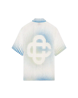 Dots Short Sleeve Silk Shirt