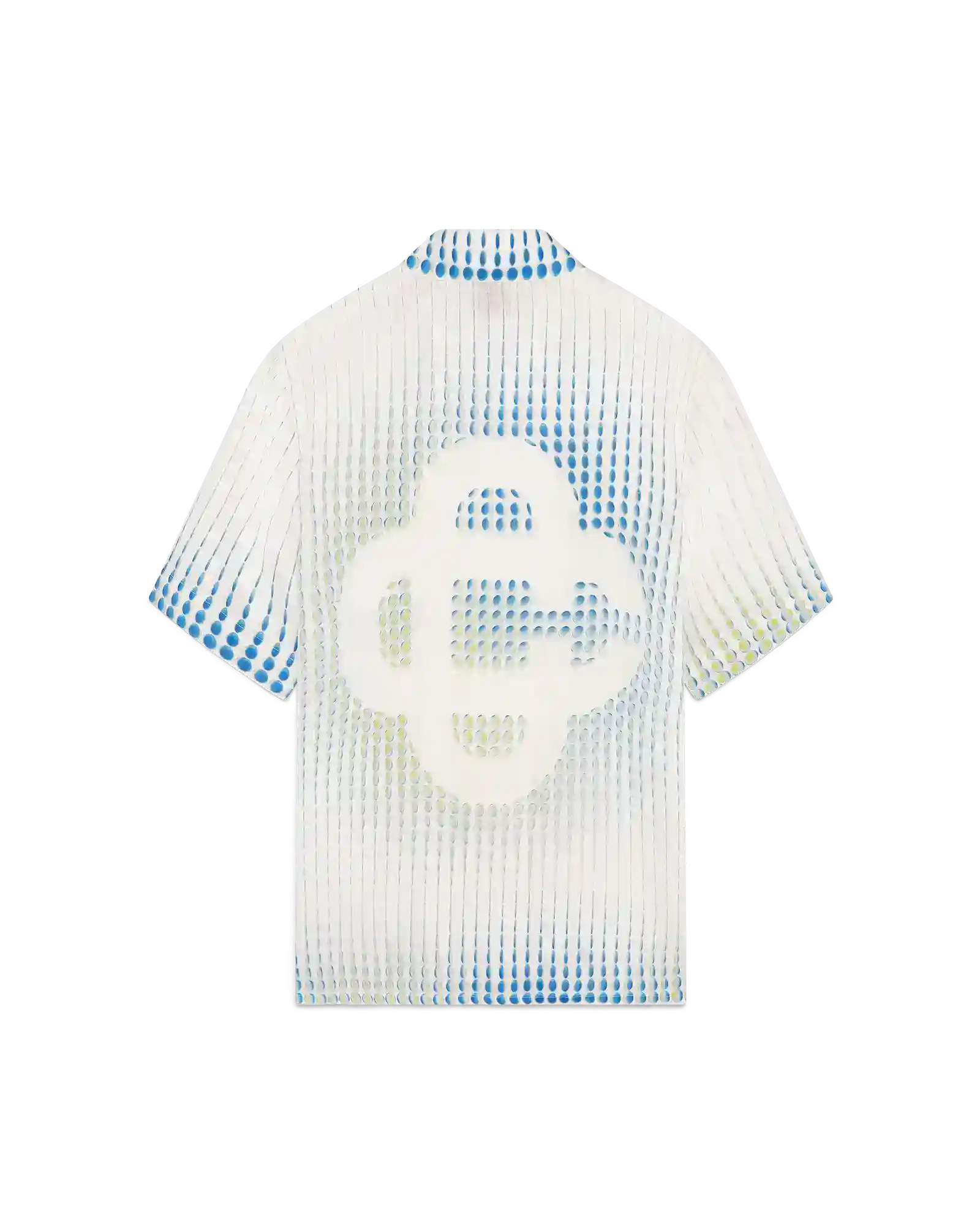 Dots Short Sleeve Linen Shirt