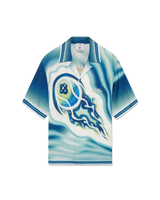 The Art Of The Serve Short Sleeve Silk Shirt