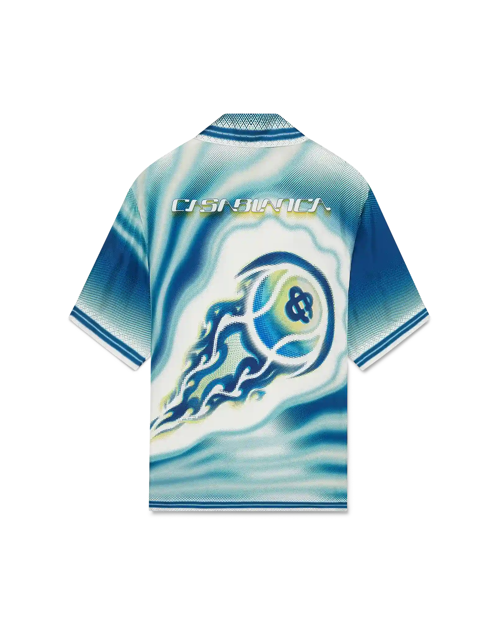 The Art Of The Serve Short Sleeve Silk Shirt