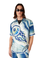 The Art Of The Serve Short Sleeve Silk Shirt