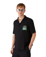 Volcano Short Sleeve Jacquard Shirt