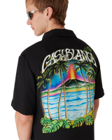 Volcano Short Sleeve Jacquard Shirt