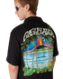Volcano Short Sleeve Jacquard Shirt