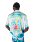 Surf Lotus Short Sleeve Silk Shirt