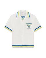 Tennis Club Short Sleeve Silk Shirt