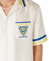 Tennis Club Short Sleeve Silk Shirt