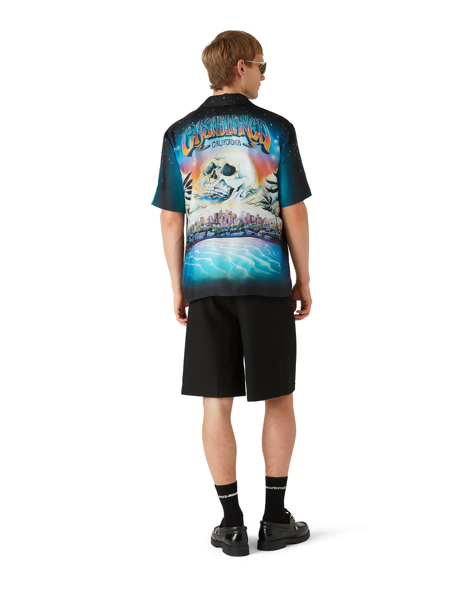 La Prémonition Short Sleeve Silk Shirt