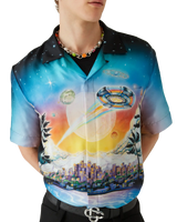 La Prémonition Short Sleeve Silk Shirt