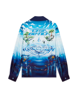 Lost Atlantis Long Sleeve Silk Shirt